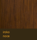 Iroko color noce